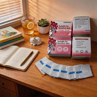 Serviettes hygiéniques féminines écologiques en coton respirant, ultra-légères, avec ailettes, protège-slips jetables hypoallergéniques, protection anti-fuites super efficace
