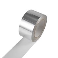 Ruban adhésif en aluminium ignifuge sur mesure pour l'isolation thermique, idéal pour les conduits de sécheuse, d'extraction et de climatisation