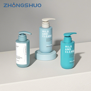2025 Luxury New Design <strong>PET</strong> Shampoo and Conditioner <strong>Bottles</strong> Custom Unique Plastic Lotion Pump <strong>Bottle</strong> 200ml 300ml 500ml - Product Image 2