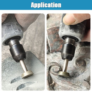 Diamant émeri tête de meulage 3mm tige meule matériel Jade sculpture outils de polissage - Product Image 3