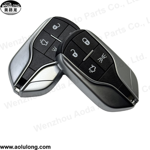 Precio de fábrica 4 botones Car Smart <span class=keywords><strong>Remote</strong></span> Case Car <span class=keywords><strong>Key</strong></span> para 2014 2015 2016 Maserati - Product Image 3