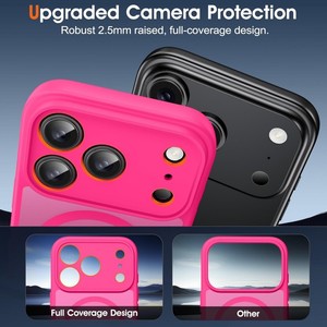 เคสโทรศัพท์มือถือแบบแข็งเคลือบด้าน สำหรับ iPhone 12 pro max 13 14 15 16plus 17Air  รองรับการชาร์จแบบแม่เหล็ก - Product Image 4