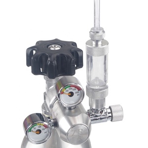 Régulateur de CO2 à tête simple/double Décoration de réservoir <span class=keywords><strong>Prix</strong></span> d'usine Aquarium Compteur de bulles Clapet anti-retour Espèces de <span class=keywords><strong>poisson</strong></span> Boîte en verre - Product Image 2