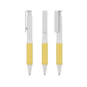 Advertising Promotional Gift Custom Retractable Plastic Gel Ink Pen with Grip - Product Image 1