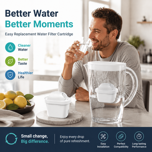 Cartucho de Filtro de Agua de Repuesto para el Hogar, Suministro de Fábrica, para Purificador de Agua Potable con Carbón Activado - Product Image 1