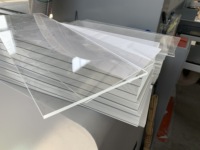Fabrication de feuille acrylique, pièces, bon marché, épaisseur 2-25mm, couleur transparente
