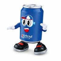 Câble de charge USB-C pour robot dansant en forme de canette de soda, durable, écologique et réutilisable, pour enfants, cadeau éducatif pour anniversaire, boîte cadeau
