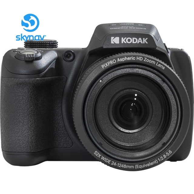 Brand New PIXPRO AZ528 Mirrorless Instant Camera with Dual Screen Waterproof & Shockproof SD Card (Black)