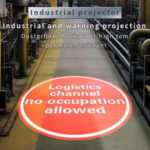 Xe nâng cảnh báo ánh sáng 12V 24V 36V 48V 60vgobo chiếu ánh sáng tùy chỉnh Máy Chiếu Cảnh Báo dấu hiệu nhà kho nhà máy nơi làm việc - Product Image 2