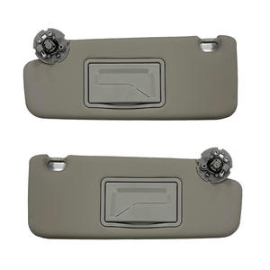 Pare-soleil Chevrolet gris, lot de 2, pour Cruze 2011-2019, monté sur le toit, en PVC - Product Image 1