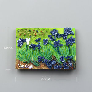 Custom <strong>Fridge</strong> <strong>Magnet</strong> Creative World Famous Painting <strong>Fridge</strong> <strong>Magnet</strong> Van Gogh Series Refrigerator <strong>Magnet</strong> for Promotional Gift - Product Image 2