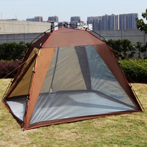 <span class=keywords><strong>Abri</strong></span> solaire de Camping, tente en plein air pour 4 personnes, randonnée, divertissement, Portable, étanche, tente en filet de Camping - Product Image 5
