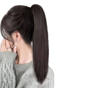 วิกผมหางม้าสำหรับผู้หญิงอารูออกซี 140 กรัม ลวดทนความร้อนสูง ฟูเป็นธรรมชาติ ใช้งานง่ายสำหรับการสวมใส่ทุกวัน - Product Image 4