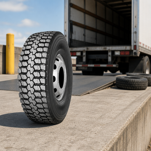 Pneu de camion robuste 20PR 12.00R20-20 en gros avec bande de roulement optimisée pour les camions miniers à essieu motric - Product Image 1