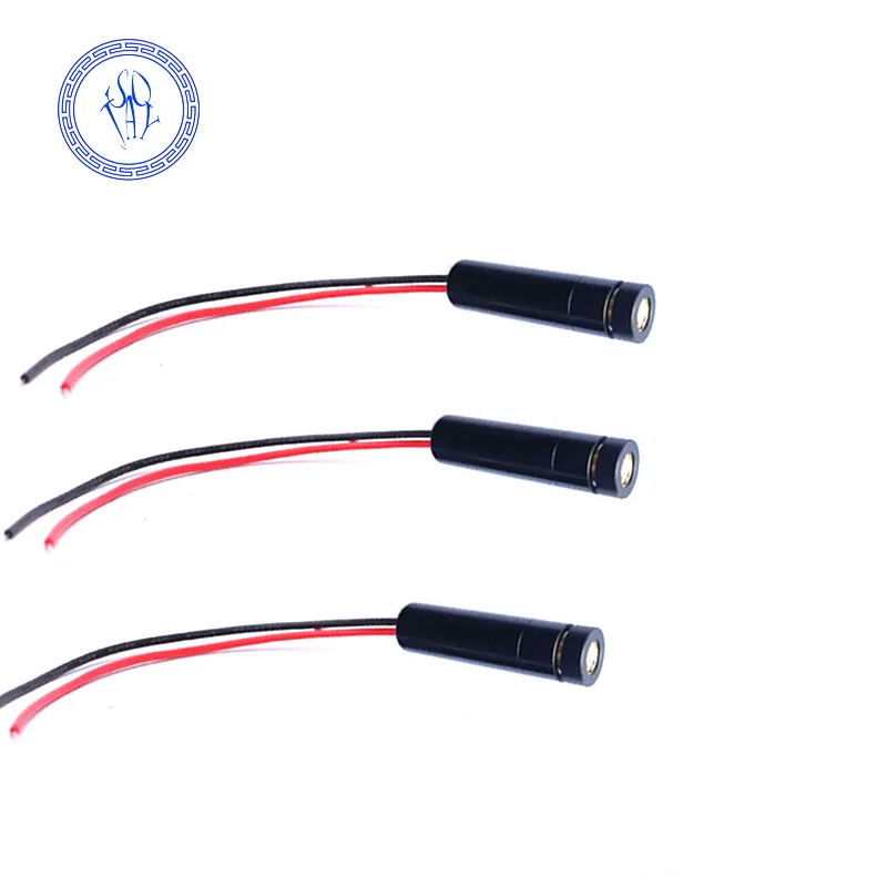 Có Thể Đặt Tiêu 650nm 10MW Red Laser Diode Dòng Đun DC 3-5V