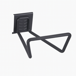 Système de rail de garage à crochets larges 8.66x63.94x4.21, en acier robuste et durable, idéal pour suspendre les tuyaux GAPGAR007 - Product Image 1