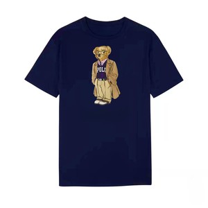 T-shirt Oversize Personnalisé avec Logo Imprimé <span class=keywords><strong>Lauren</strong></span>, 100% Coton, Matière Premium, Style Décontracté, Grande Taille pour Homme, Lettres Tricotées - Product Image 5