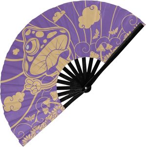 Nuevo Diseño Abanico de Mano Grande Plegable con Luces Decorativas, Abanicos de Papel con Flash para Fiesta IFAN-255, Abanicos Grandes para Fiesta, Abanicos Clark, Abanicos Gay - Product Image 3