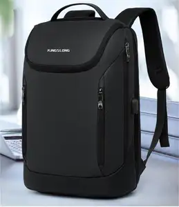 Good quality business backpack with usb charging office computer bag laptop backpacks for men wholesale price