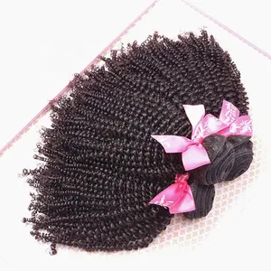 Afro Kinky Curly Human Hair Weave Kinky Curl Sew In Hair Weave Curly Weave Hairstyles