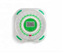 Boîte à pilules intelligente automatique OEM ABS LOGO avec compartiments amovibles, 21 compartiments, clé de verrouillage, grand écran LCD, utilisation hebdomadaire, modèle pour seniors P90