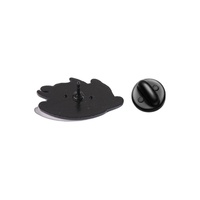 Lot de 3 broches émaillées mignonnes en forme de chat blanc : Cœur, Patte, Super Cape, Chaton Timide avec la langue sortie, pour décorer les sacs à dos