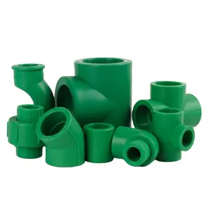 IFAN Hot Sale New Design PPR Pipe Fitting Coupling Green Color 20mm - 110mm Size PN25 Quick Coupling For Pipe Connection