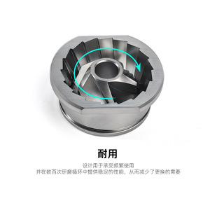 Uri – disque de meuleuse à couteaux conique de 48mm, accessoire de meuleuse à café en acier inoxydable pour modèle Aroma Plus Y251023 - Product Image 3