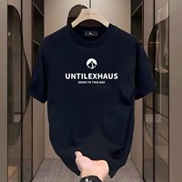 T-shirt décontracté pour homme tendance 2026, impression de haute qualité, coton pur, doux pour la peau, confortable