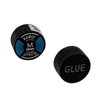 Embout de queue de billard KAMUI ATHLETE Premium Clear 14 mm en cuir laminé, fabriqué en Chine