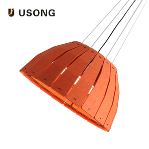 Modern Hanging-type <strong>Light</strong> <strong>Diffuser</strong> for LED Polymer Fiber Acoustic Indoor Lighting in Offices - Product Image 1