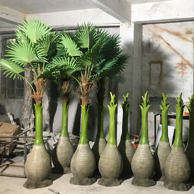 Distributeur de plantes tropicales, 24 sortes de palmier artificiel, vente en gros, décoration pour jardin