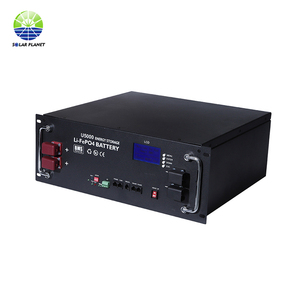 솔라 플래닛 48V/51.2V 5.12kWh/7.68kWh/10.24kWh 리튬인산철(LiFePO4) 고체 리튬 태양광 배터리 (인버터 포함) 6000 사이클 - Product Image 1