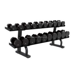 Dumbbell Rack 2-Tier <strong>Weight</strong> <strong>Stand</strong> Heavy Duty <strong>Weight</strong> Storage Rack for Home Gym Workout - Product Image 1