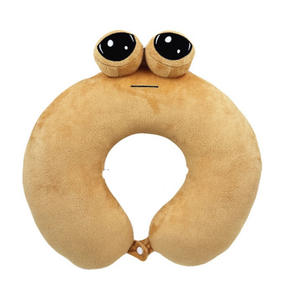 Linda jouet 2024 poupées en peluche mignonnes Pou mon animal de compagnie jeu <span class=keywords><strong>Alien</strong></span> figurine d'action périphérique Pou jouet en peluche chaussures en peluche et jouet cache-oeil - Product Image 3