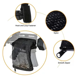 Recogedor de Cartuchos de Latón con Malla de Nylon, Empuñadura Duradera y Accesorios de Malla Ajustable para Cargadores - Product Image 3