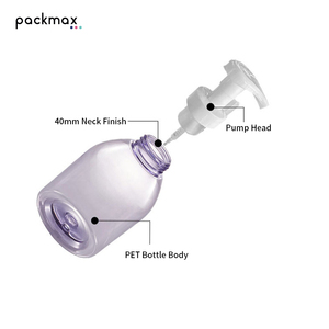 Bouteille de savon pour les mains en mousse PET de 500 ml - Distributeur à pompe pour mousse nettoyante visage, gel douche et lotion - Vente en gros - Product Image 2
