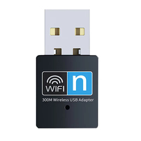 Adaptateur Wifi USB sans fil 300 Mbps, 802.11N, USB 2.0, récepteur Wifi, Dongle, carte réseau sans fil 300 Mbps pour ordinateur de bureau, ordinateur portable, Windows