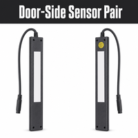 Détecteur de porte d'ascenseur à rideau lumineux compact, faisceau de sécurité infrarouge, pièces d'ascenseur peu encombrantes