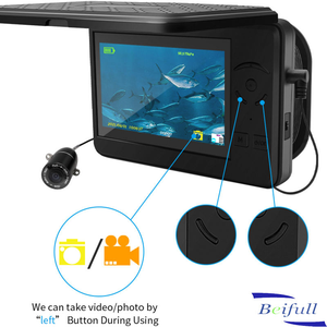 F431 Enregistrement vidéo Caméra de pêche sous-marine 15m Infrarouge LED HD Résolution 1280*720P pour la pêche ICE/SEA - Product Image 2