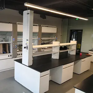 Long Lifespan Laboratory Steel Table Chemical Resistance Lab Central Work Bench Which Factory Outlet