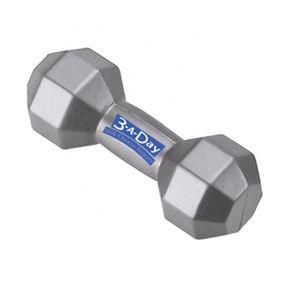Balle anti-stress haltère en PU de haute qualité, jouet promotionnel souple, jouet sportif unisexe personnalisé, 1 pièce/sac OPP, 500 pièces - Product Image 3