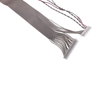 Плоский гибкий ленточный кабель 1,27 мм 2x17 <span class=keywords><strong>Pin</strong></span> гибкий ленточный индивидуальный Кабельный соединитель плоский волоконный ленточный кабель - Product Image 3