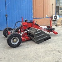 Niveleuse de terrain hydraulique rétractable tirée par un tracteur avec guidage GNSS/laser, haute capacité, utilisation facile pour le nivellement des sols agricoles