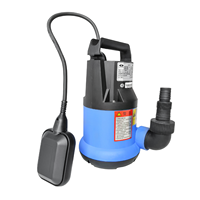 Pompe à eau submersible avec interrupteur à flotteur, pompe à eau propre automatique pour le vidange de piscine, la drainage des sous-sols et l'irrigation des jardins