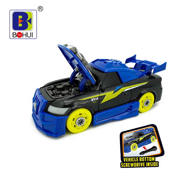 Amazon Mini Transformation Inertial Car Toy Hot Selling Children Gift Assembling Transform car