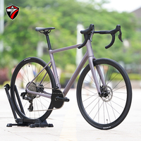 Vélo de route 24 vitesses, vélo tout-terrain, VTT, BMX, plaquettes de frein universelles, fourche en fibre de carbone pour vélo de route