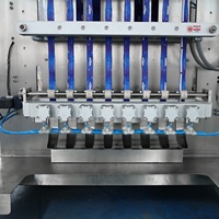Machine de remplissage de liquide multi-lignes KenHigh verticale à grande vitesse 6/8/10/12 voies pâte de crevettes Mayonnaise Stickpack