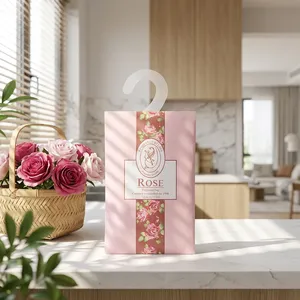Bolsa de Papel Personalizada, Sachet de Papel Perfumado Portátil, Varios Tamaños, Eliminador de Olores para Zapateros, Sachet de Papel Perfumado para el Hogar - Product Image 1