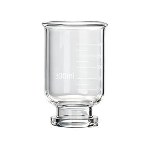 Appareil de filtration sous vide de laboratoire, 300 ml, 60 mm, avec coupelle filtrante en verre et unité de filtration de solvant à noyau de sable pour la filtration des solutions en laboratoire - Product Image 3